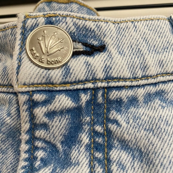 Rag & Bone Ruth High Rise Straight Jeans Size 34 - Picture 3 of 14